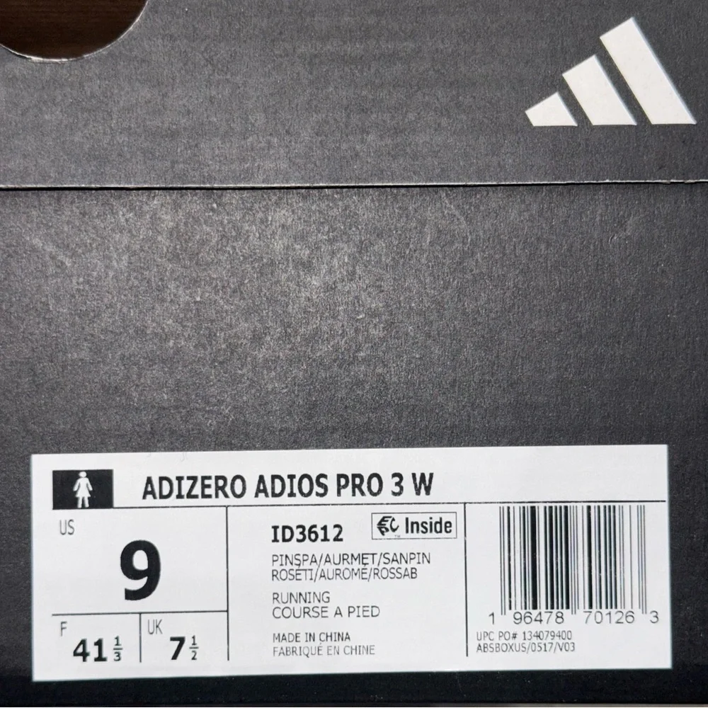 adidas Pink and Black Athletic Shoes - Picture 16 of 16